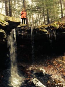 Standing at the top of a waterfall, this state park has many unexpected delights. 