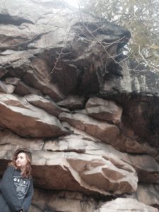 Rocks are so cool! Especially ones that are way bigger than you are. 